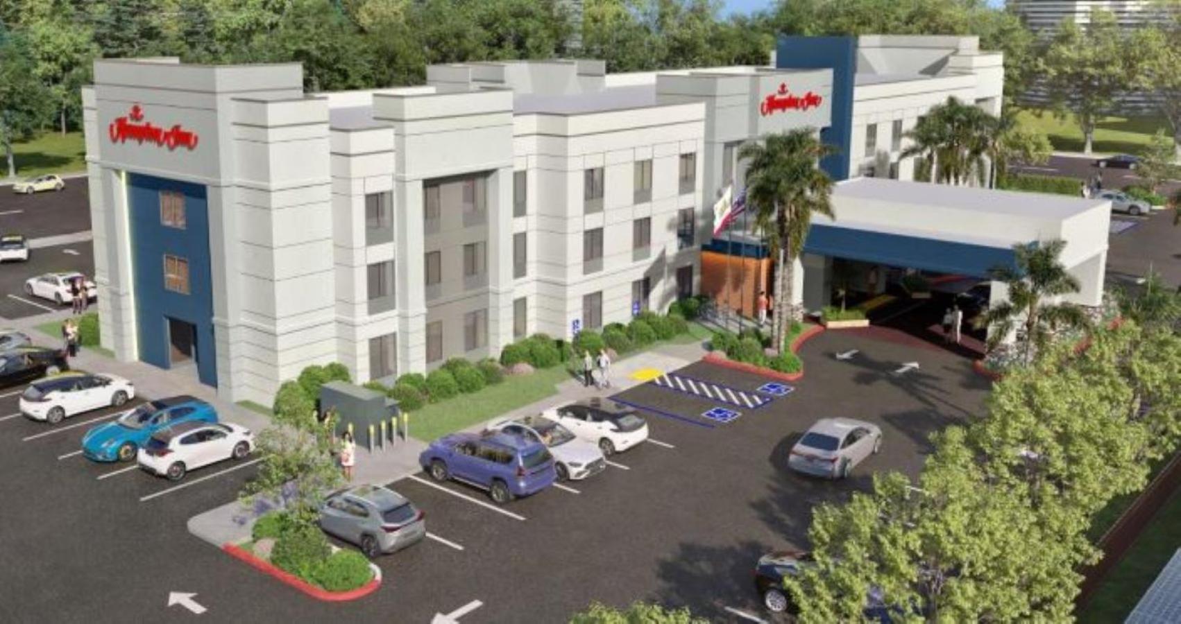 Hampton Inn & Suites Летроп Екстер'єр фото
